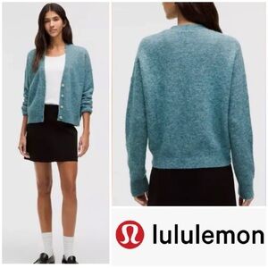 Lululemon Women's Alpaca Wool-Blend
Cardigan Sweater